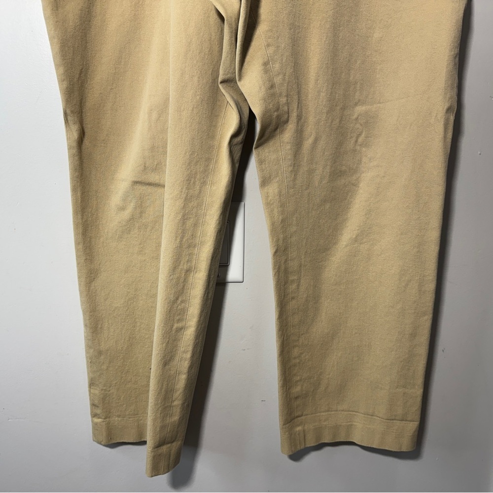 Lauren by Ralph Lauren Connor Straight Leg Tan Pants Size 20 - Picture 2 of 9